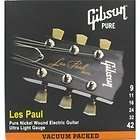 GIBSON LES PAUL LP9 3 SETS ULTRA LIGHT ELECTRIC GUITAR STRINGS   9 42w