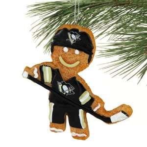   Penguins Gingerbread Hockey Player Ornament: Sports & Outdoors