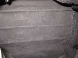 ROOTS Black Leather Vintage Boston Speedy Satchel Handbag Purse Canada 