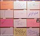 Actress LINDA BLAIR (K in scan) one autographed 3x5 card #BTG12755