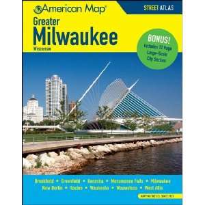   Map 616844 Greater Milwaukee, Wisconsin Street Atlas