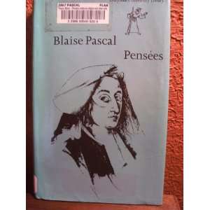   Pensees (Everymans University Library) (9780460108744) Blaise Pascal