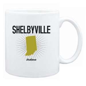 New  Shelbyville Usa State   Star Light  Indiana Mug Usa City 