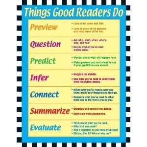  Things Good Readers Do Chart (9781936024582) Carson 