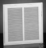 Return Filter Grill Grille Wall 12 X 12 White Furnace  