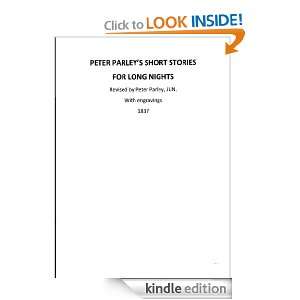 PETER PARLEYS SHORT STORIES FOR LONG NIGHTS Peter Parley  