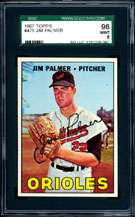 1967 Topps #475 Jim Palmer SGC 96 MINT  