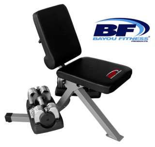 Bayou Fitness Dumbbell Bench with 2 (Two) 25 lb. Dumbbells 25 lb_DB
