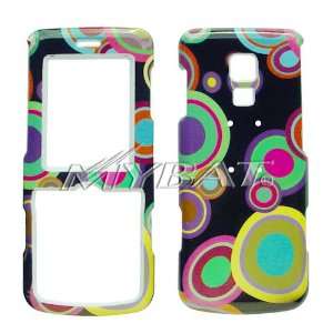  LG VX7100 Glance Groove Bubble Black Phone Protector Cover 