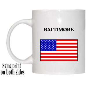  US Flag   Baltimore, Maryland (MD) Mug: Everything Else