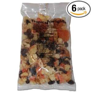 Trophy Nut Tropical Delight Mix, 12 Ounce Bags (Pack of 6)