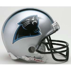  Carolina Panthers Riddell Mini Football Helmet: Sports 