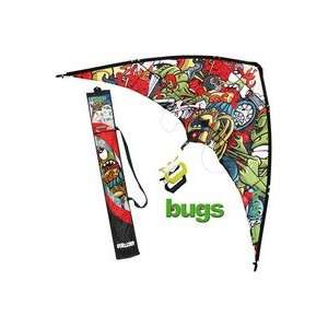  Eolo Sport Stunt Kite 63 Inch   Bugs with Flight Manual 