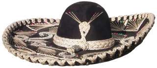of 6 old decorative Mexican sombreros. Great hangers  