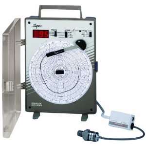 com Supco CR87P Pressure Circular Chart Recorder, 0/500 psi, 6 Chart 