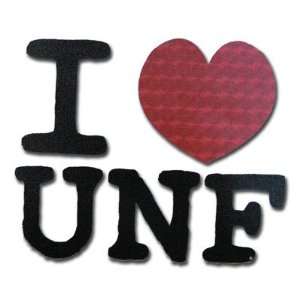  North Florida Ospreys I Heart Unf Decal: Sports & Outdoors