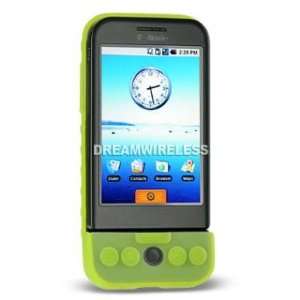 Neon Green Gel Silicone Skin Case For HTC Google Phone G1 
