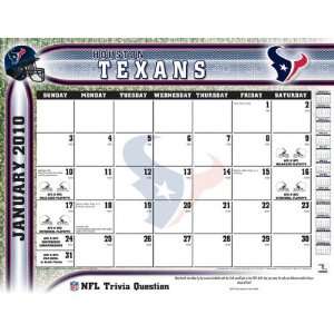  Houston Texans 2010 22x17 Desk Calendar