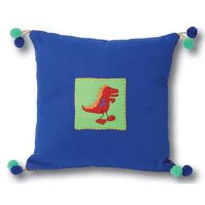  Blue Dinosaur Pillow