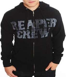  Sons Of Anarchy Reaper Crew Zip Hoodie Clothing