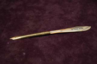 Vintage dip/nib Pen Abalone Regal 14k gp #5 Washington  