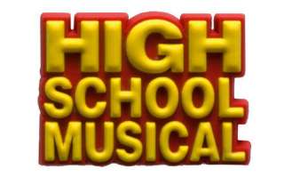 Jibbitz High School Musical Logo for Crocs Set of 2 NEW  