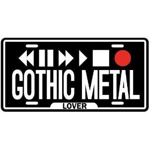 New  Play Gothic Metal  License Plate Music 