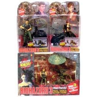 Resident Evil Set of 3   Biohazard 8 Claire and Chris Redfield 