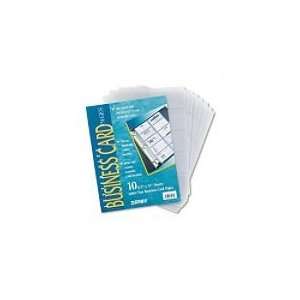  Samsill® Refill Sheets for Business Card Binders