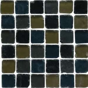   Style Tumbled Earth Mixed Mosaic Albert Ceramic Tile: Home Improvement