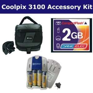  Nikon Coolpix 3100 Digital Camera Accessory Kit includes 