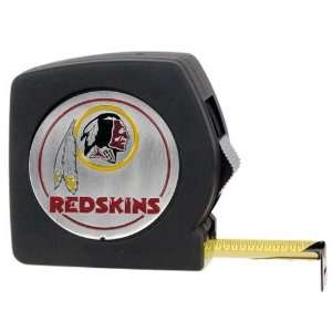  Washington Redskins NFL 25 Black Tape Measure: Sports 