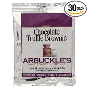 Arbuckles Fine Roasted Coffee, Chocolate Truffle Brownie, Ground 