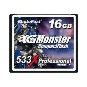  G Monster 533X 16GB Compact Flash CF card Electronics
