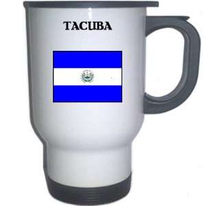  El Salvador   TACUBA White Stainless Steel Mug 