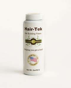 Hair Tek Hair Building Fibers for men and women with thinning hair 
