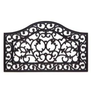   Rubber Outdoor Mat 18x30 by Iron Gate   Classic styling and