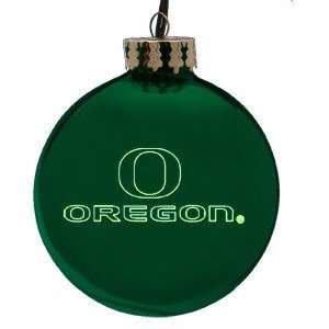  Oregon Ducks 4 Laser Etched Ornament