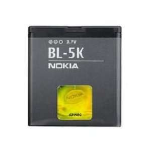  Nokia BL 5K Li Ion Battery   Retail Packaging: Electronics