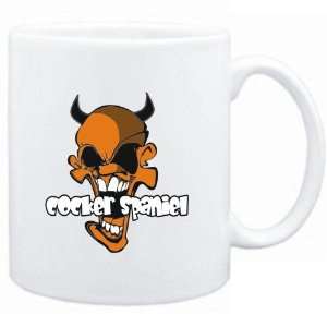  Mug White  Cocker Spaniel   Devil  Dogs: Sports 