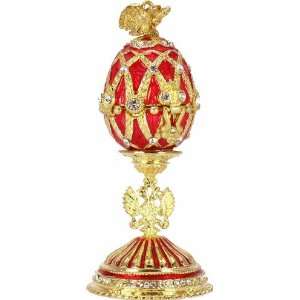   Egg Pendant with Stand Crown of the Russian Empire 