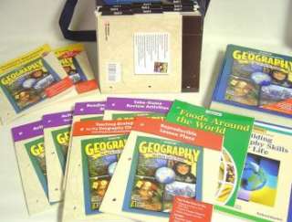 Glencoe Geography World&Its People TEACHER SET+tests++  
