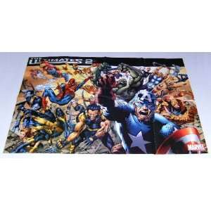  Ultimates 2 Marvel Universe Promo Poster: X Men/Spider man/Avengers 