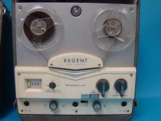   to Reel Regent High Fidelity Recording Scotch Tape Eye Tube P/R  