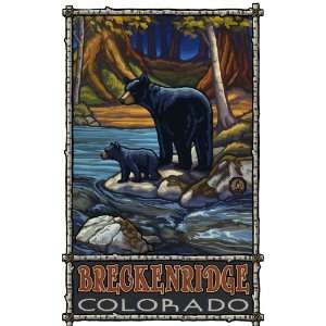  Northwest Art Mall Breckenridge Colorado Bear In Stream 