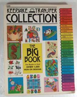   Transfers Collection THE BIG BOOK 1,000 Iron On Transfers  