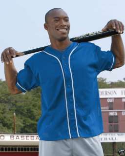 Badger Sport Mesh Baseball Jersey Shirt 7898 S 3XL NEW  