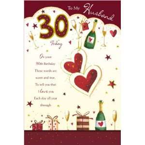  Husband 30th Birthday Card: Kitchen & Dining