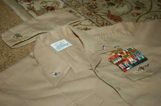 US Navy Uniform Khaki Med SEAL Capt. USN  