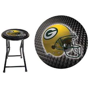 Hunter Green Bay Packers Tailgater Stool  Sports 